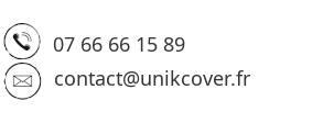 Coordonnées téléphoniques et e-mail UnikCover