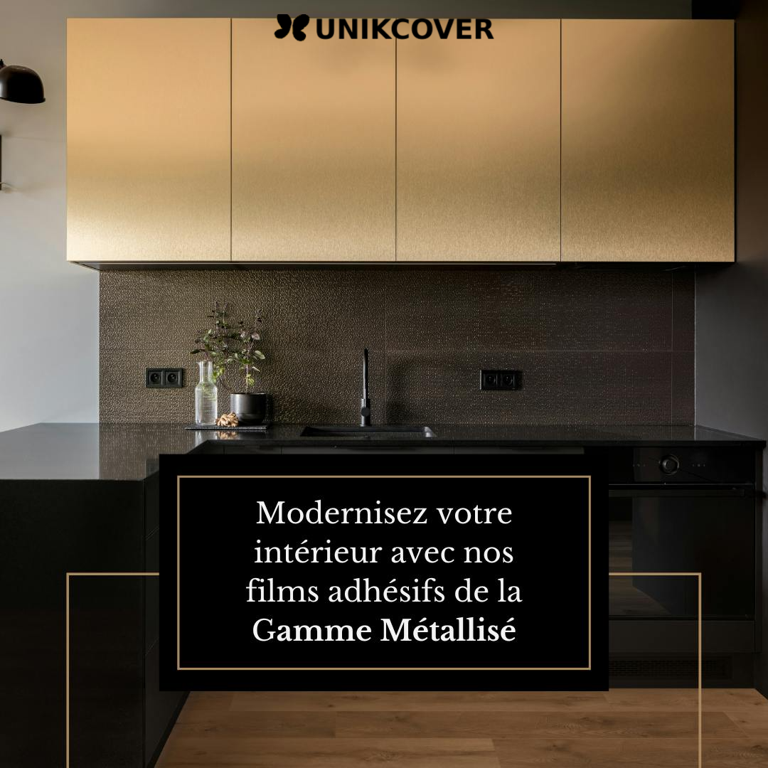 Inspiration de covering aux finitions métallisées